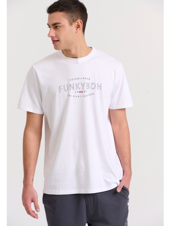 t-shirt με funky buddha τύπωμα