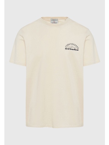 t-shirt με retro τύπωμα στο στήθος