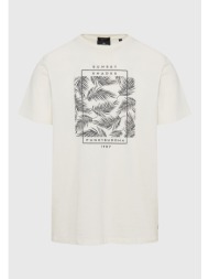 t-shirt με botanic frame τύπωμα