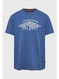 t-shirt με branded text artwork τύπωμα