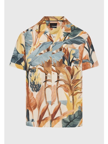 relaxed fit resort πουκάμισο με all over τύπωμα
