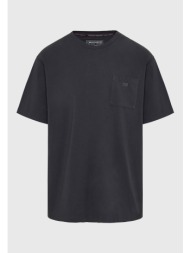 relaxed fit t-shirt με τσέπη στο στήθος