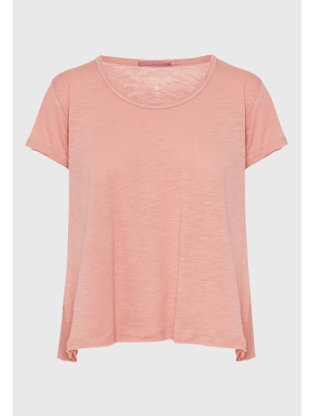 γυναικείο t-shirt με στρογγυλή λαιμόκοψη - the essentials