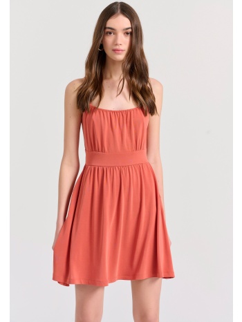 μίνι φόρεμα με λάστιχο στη μέση