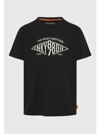 t-shirt με branded text artwork τύπωμα