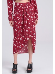 μίντι κρουαζέ φούστα με ...