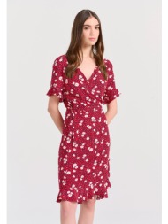 mini κρουαζέ φόρεμα με all over τύπωμα