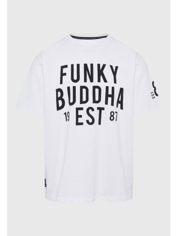 relaxed fit t-shirt με funky buddha τύπωμα