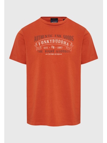 t-shirt με vintage text artwork τύπωμα