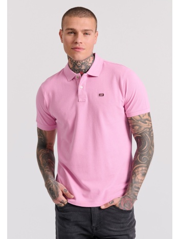 essential polo μπλούζα με κεντημένο logo