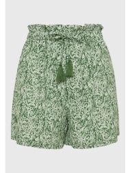 loose fit εμπριμέ σορτς με βολάν