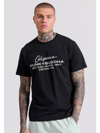 t-shirt με funky buddha τύπωμα