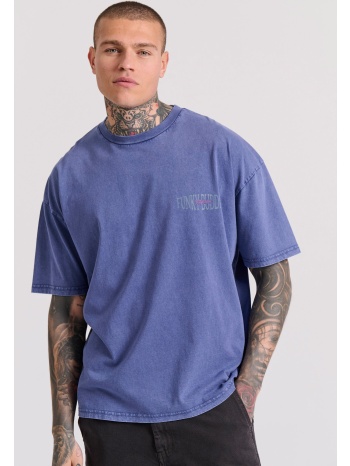 oversized t-shirt με vintage τύπωμα στην πλάτη