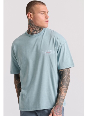 oversized t-shirt με vintage τύπωμα στην πλάτη