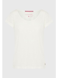 βαμβακερό t-shirt με στρογγυλή λαιμόκοψη