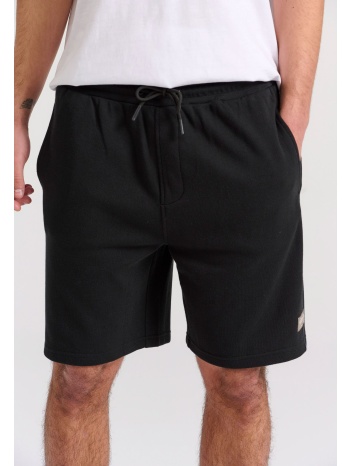 tapered fit ανδρική βερμούδα σε πικέ ύφανση