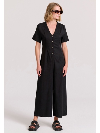 wide leg fit ολόσωμη φόρμα από lyocell