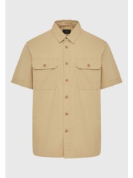 overshirt lyocell blend πουκάμισο με τσέπες