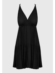 halter neck mini φόρεμα με ανοιχτή πλάτη