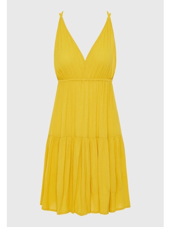 halter neck mini φόρεμα με ανοιχτή πλάτη