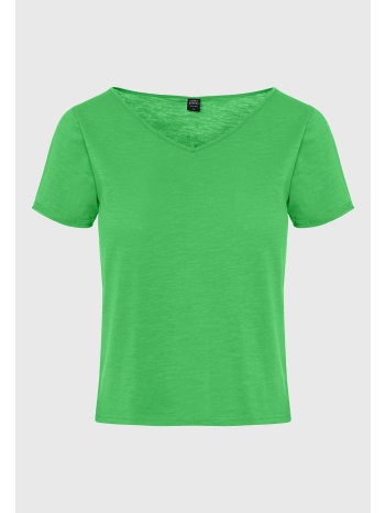 γυναικείο t-shirt με funky buddha τύπωμα στην πλάτη