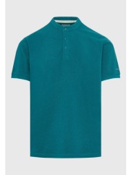 μπλούζα polo σε μελανζέ ...