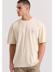 oversized t-shirt με text artwork τύπωμα στην πλάτη