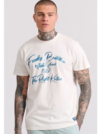 t-shirt με branded retro τύπωμα