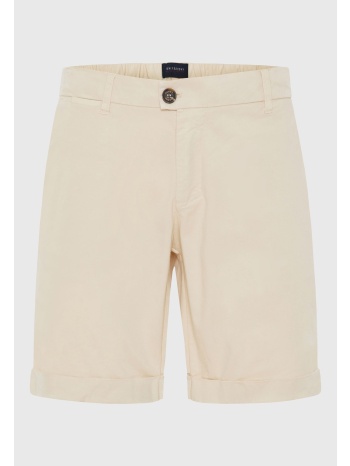 garment dyed chino βερμούδα με ρεβέρ