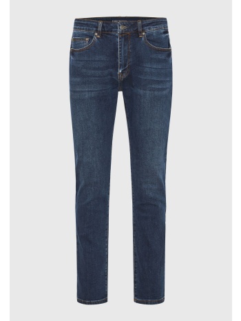 slim tapered fit τζιν παντελόνι