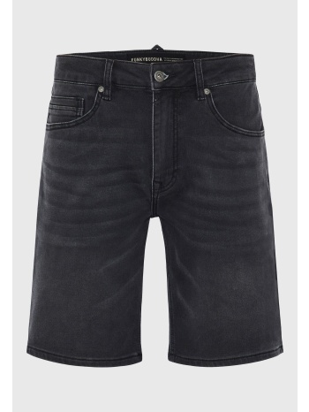 τζιν βερμούδα με ελαφρύ ξεθώριασμα