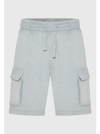 loose tapered fit αθλητική cargo βερμούδα