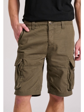 comfort fit ανδρική cargo βερμούδα