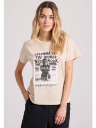 γυναικείο t-shirt με photographic τύπωμα