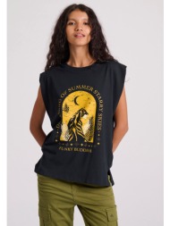 γυναικείο t-shirt από οργανικό βαμβάκι με τύπωμα