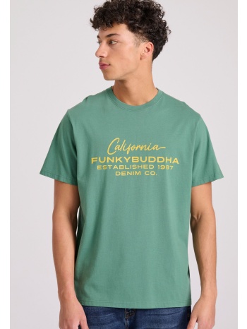 t-shirt με funky buddha τύπωμα
