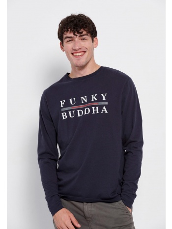 μακρυμάνικη μπλούζα με funky buddha τύπωμα