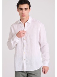 μακρυμάνικο λινό πουκάμισο garage 55