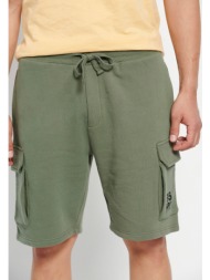 loose tapered fit αθλητική βερμούδα garage 55
