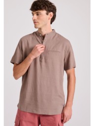 relaxed fit linen blend ...