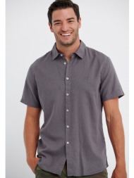 κοντομάνικο λινό ...