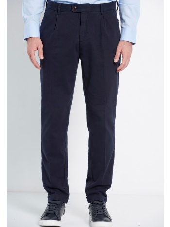 chino παντελόνι με πιέτες - marron label