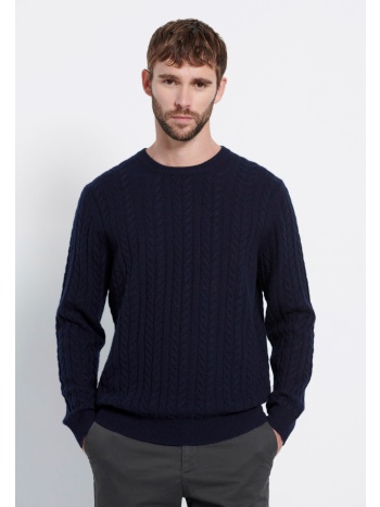 cable knit πουλόβερ με μίξη από μαλλί - marron label