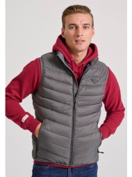 ανδρικό αμάνικο καπιτονέ μπουφάν