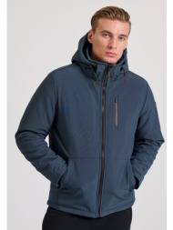 softshell μπουφάν με ελαφριά επένδυση και κουκούλα