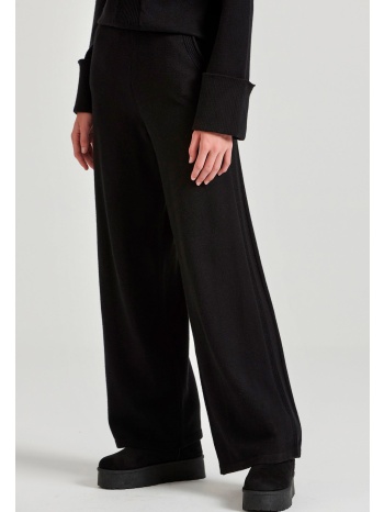 πλεκτό casual παντελόνι από βισκόζη