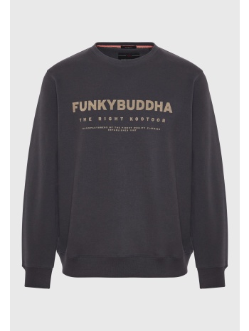 relaxed fit φούτερ με funky buddha τύπωμα