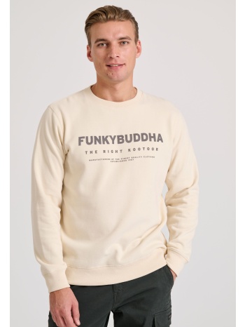relaxed fit φούτερ με funky buddha τύπωμα