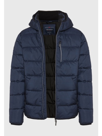ανδρικό puffer μπουφάν με κουκούλα