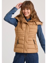 αμάνικο καπιτονέ puffer ...